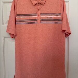 Travis Mathew Polo with Stripes
